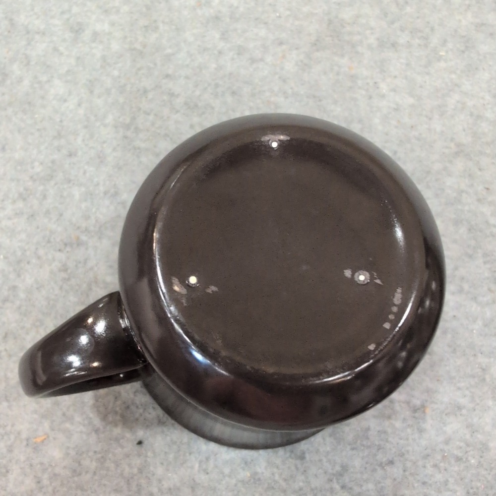 Franciscan Madeira Dark Brown Olive Green Coffee Cup and Saucer Set of 5 - Picture 10 of 10